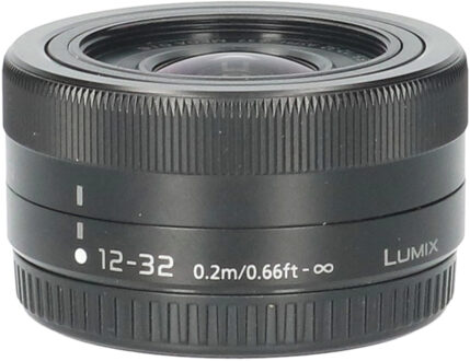 Panasonic Tweedehands Panasonic Lumix G Vario 12-32mm f/3.5-5.6 ASPH - Zwart CM5687