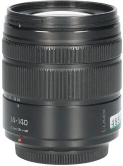 Panasonic Tweedehands Panasonic Lumix G Vario 14-140mm f/3.5-5.6 CM4886 Zwart