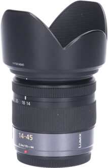 Panasonic Tweedehands Panasonic Lumix G Vario 14-45mm f/3.5-5.6 CM2382 Zwart