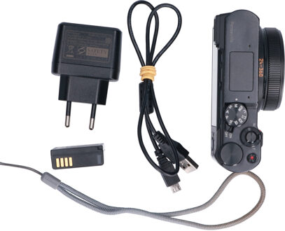 Panasonic Tweedehands Panasonic TZ200 Zwart CM2910