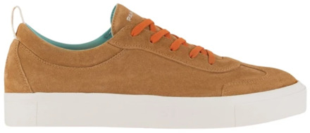 Panchic Boxy Sole Biscuit Bruin Suède Sneakers Panchic , Brown , Heren - 44 Eu,42 Eu,43 Eu,41 Eu,46 Eu,39 Eu,45 EU