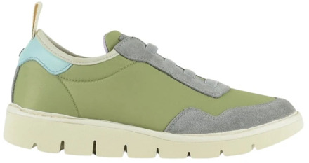 Panchic Groene Slip-On Sneakers Panchic , Green , Dames - 37 Eu,36 EU