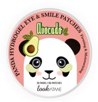 Panda Hydro Gel Eye & Smile Patches Avocado 30 pairs