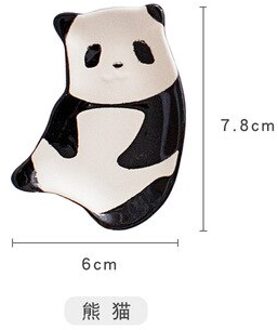 Panda Kruiden Schotel Eetstokje Houder Sushi Sojasaus Mini Schotel Kruiden Schotel Decoratie Huishoudelijke Eetstokje Houder Leuke