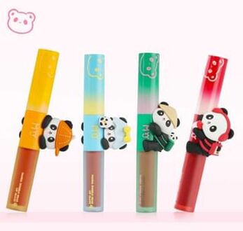 Panda Series Double Lip Glaze - 4 Colors #04 - 2ml*2