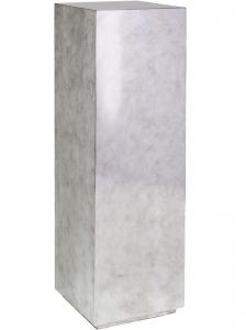 Pandora Pedestal - 30x30/100 cm - Silver Leaf