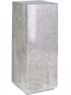 Pandora pedestal - 30x30/80 cm - Silver Leaf