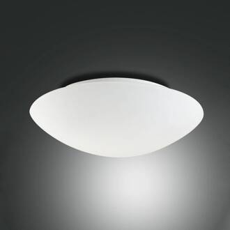 Pandora plafondlamp, Ø 46 cm, glas, wit