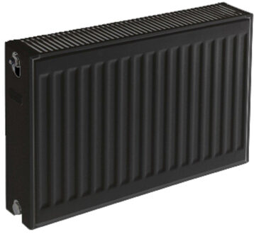 paneelradiator compact type 22 400x1200mm 1529W zwart grafiet (black graphite) 7340929