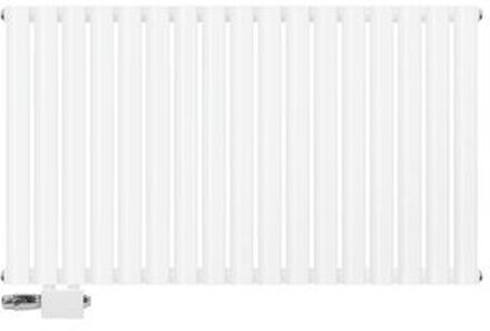 Paneelradiator dubbellaags 600x1020 mm wit incl. universele aansluitset ML-Design