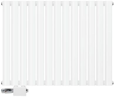 Paneelradiator dubbellaags 600x780 mm wit incl. universele aansluitset ML-Design