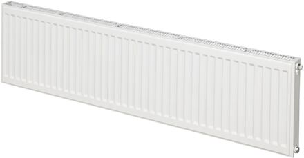 Paneelradiator Haceka Sanivesk Una 140x40 cm Wit Zij-Aansluiting (998 Watt)