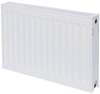 Paneelradiator Haceka Sanivesk Una 40x60 cm Wit Zij-Aansluiting (403 Watt)