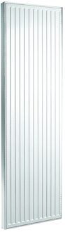 paneelradiator Vertex, staal, wit, (hxlxd) 2000x500x100mm, 22