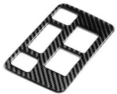 Panel Accessoires Trim Cover Black Carbon Fiber Decoratieve Voor Subaru/Forester