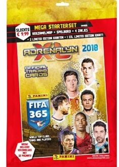 Panini Adrenalyn XL 2018 FIFA 365 officiële ruilkaarten starterset