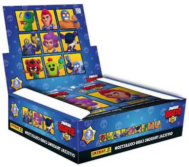 Panini Brawl Stars Trading Cards Flow Packs Display (24)