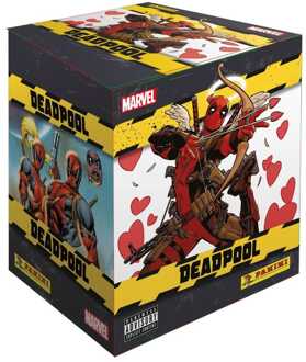 Panini Deadpool Sticker & Trading Card Collection Display (36)