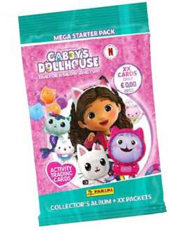 Panini Gabby's Dollhouse: Time for a Meow-Zing fun Trading Cards Starter Pack *German Version*