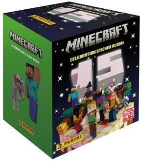 Panini Minecraft Sticker Collection 15th Anniversary Celebration Display (36)