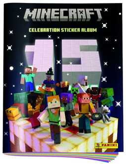 Panini Minecraft Sticker Collection Album 15th Anniversary Celebration *German Version*