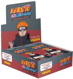 Panini Naruto Shippuden Akatsuki Attack Trading Cards Fat Packs Display (10)