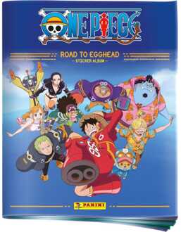 Panini One Piece: Road to Egghead Sticker Collection Album *German Version*