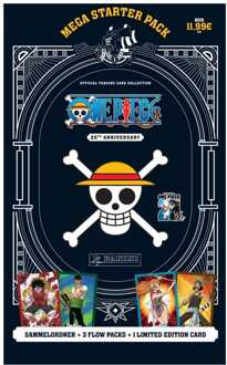 Panini One Piece Trading Cards Starter Pack 25th Anniversary *German Version*