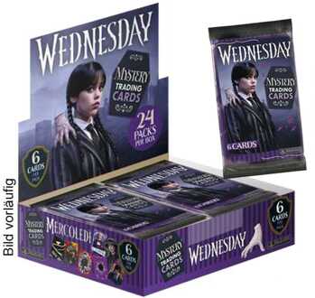 Panini Wednesday Trading Cards Flow Pack Box (24)