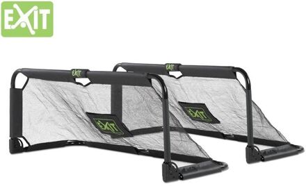 pannagoal - set van 2 doelen Zwart