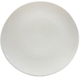 Pannenkoekbord wit Ø31cm doos a 4 stk