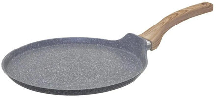Pannenkoekenpan - Alle kookplaten geschikt - grijs - dia 28 cm