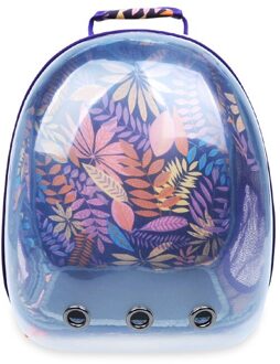 Panoramisch Transparante Kat Tas Huisdier Stijl Kat Hond Huisdier Rugzak Out Draagbare Afdrukken Ruimte Tas Kat Doos Huisdier tas 1