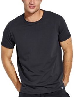 Panos Emporio Base Crew Tee Zwart,Wit,Blauw - Small,Medium,Large,X-Large,XX-Large
