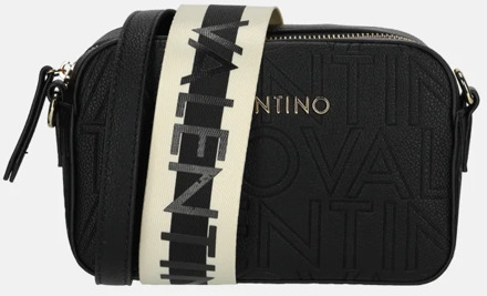 Pansy crossbody tas nero Zwart