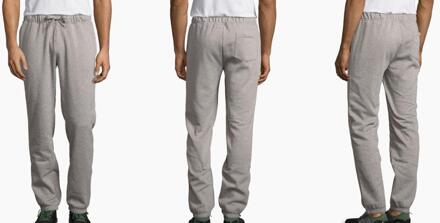 Pantalon Jogging Model Jogger grijs mengen / XXXL