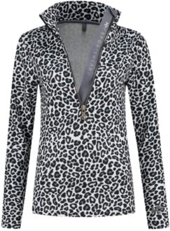 Panter Ski Pully Dames M/38 Zwart dessin