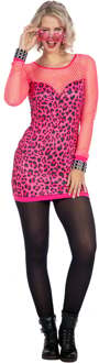 Panterjurk Neon Pink Roze