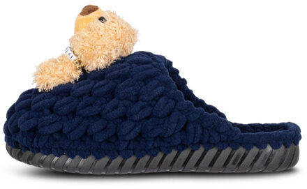 Pantoffel boo boo marineblauw - maat 45 Veelkleurig