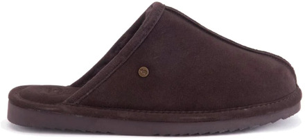 Pantoffels Barron Men Suede Bruin Maat:42