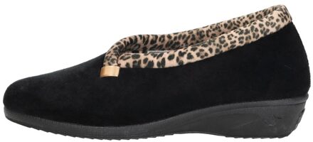 Pantoffels Dicht Zwart - 36