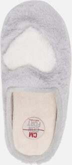 Pantoffels grijs Textiel - 35