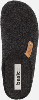 Pantoffels grijs Vilt 370414 - 40,41,42,44