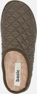 Pantoffels groen Textiel 370520 - 40,41,42,43,44,45,46