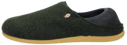 Pantoffels Heren donker groen - 45