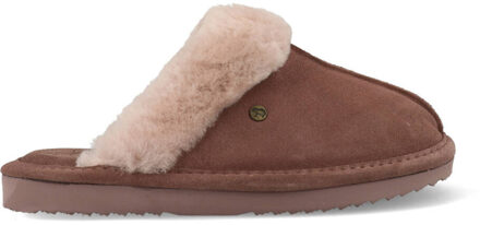 Pantoffels Lismore Women Suede Bruin Maat:38