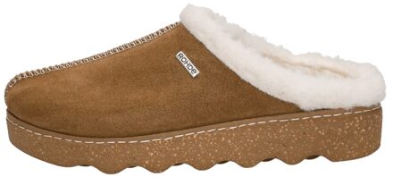 Pantoffels Open Cognac - 42