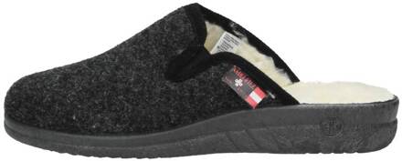 Pantoffels Open Donkergrijs - 44