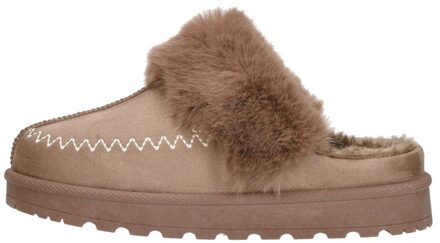 Pantoffels Open Taupe - 40