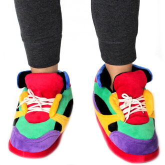 Pantoffels/sloffen clownschoenen/sneakers voor kinderen XS maat 29-33